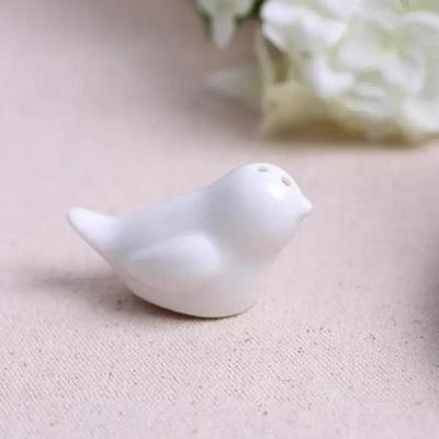 2 Pcs/Set Ceramic Love Bird Seasoning Bottle Gift Box Wedding Companion Gift Classmate Party Souvenir Home Kitchen Seasoning Box
