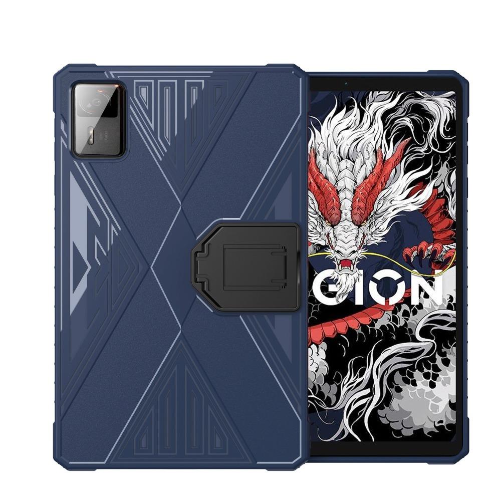 

с подставкой Чехол для планшета Противоударная защитная оболочка Защитная крышка для Lenovo Legion Y700 4-го поколения темно-синий