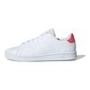 adidas Advantage J Blanco Rosa Real Zapatillas para Niños Blanco Nube EF0211