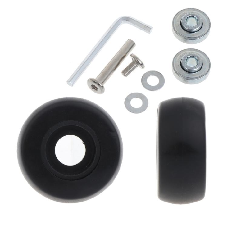 1 Pieza Accesorios de Reparación de Ruedas para Maleta de Viaje Rueda Silenciosa para Equipaje Piezas de Bolsa de Viaje