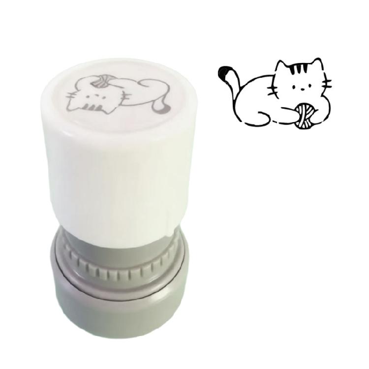 Kitten Stamper for Card Making Journal Scrapbooking Photo Album Children Motivational Stamper for Classroom Rewarding