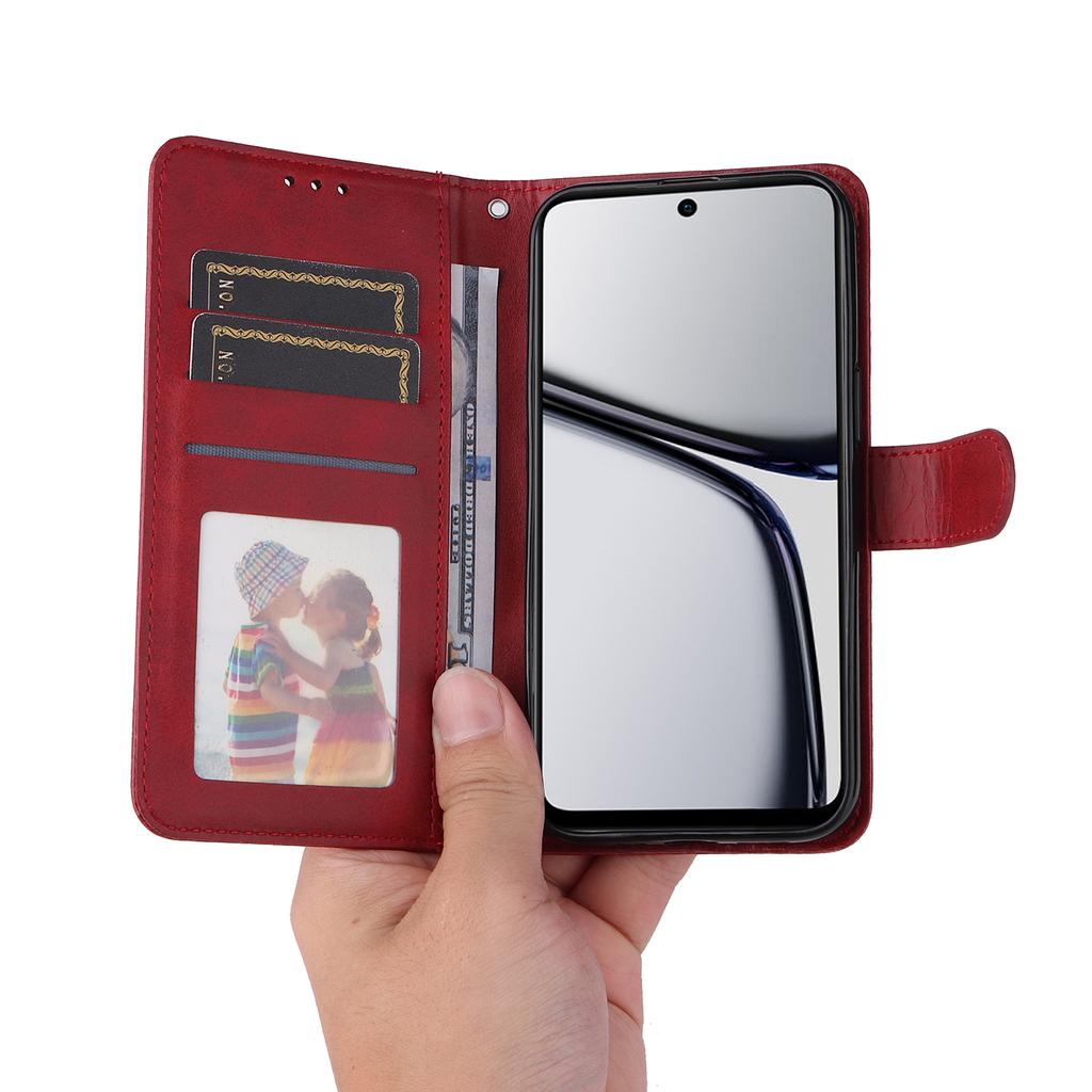 For Realme C65 4G Cell Phone Cases Magnetic Clasp Wholesale PU Leather Wallet Phone Stand Cover
