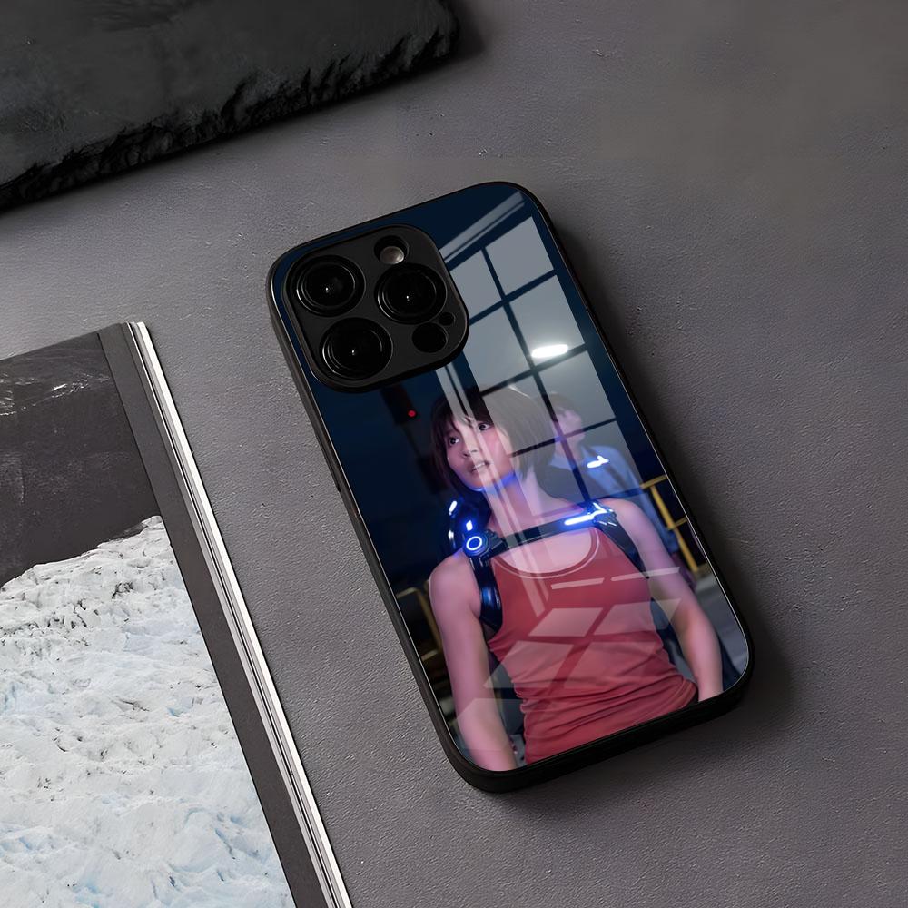 

A-Alice In B-Borderland Phone Case For IPhone 17 Air 16 E Pro Max 15 14 13 Mini 12 Pro 11 Max Plus Black Glass Cover iPhone 12 Mini
