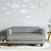 VidaXL Sofa with Footrest for Children Light Grey 100x50x30 Cm 3196408