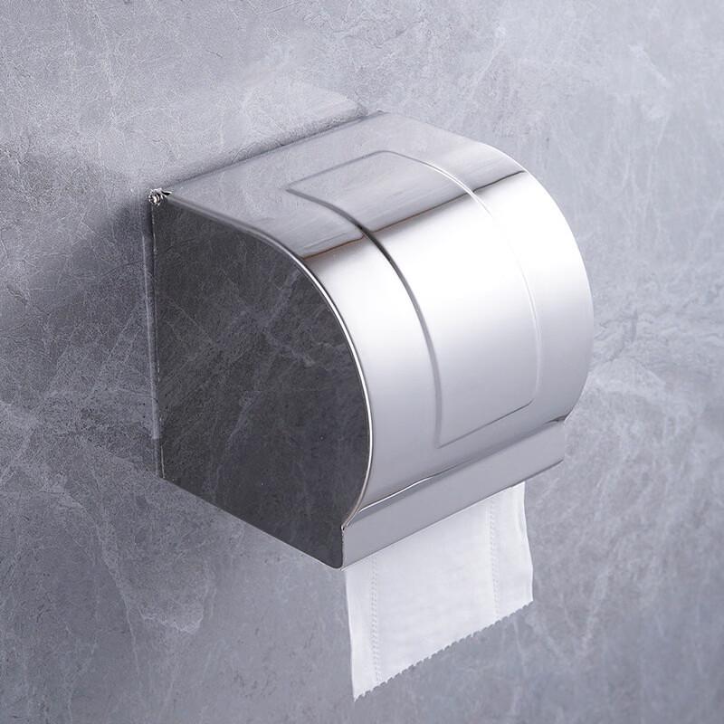 DANLE 201 Stainless Steel Wall-Mounted Tissue Holder