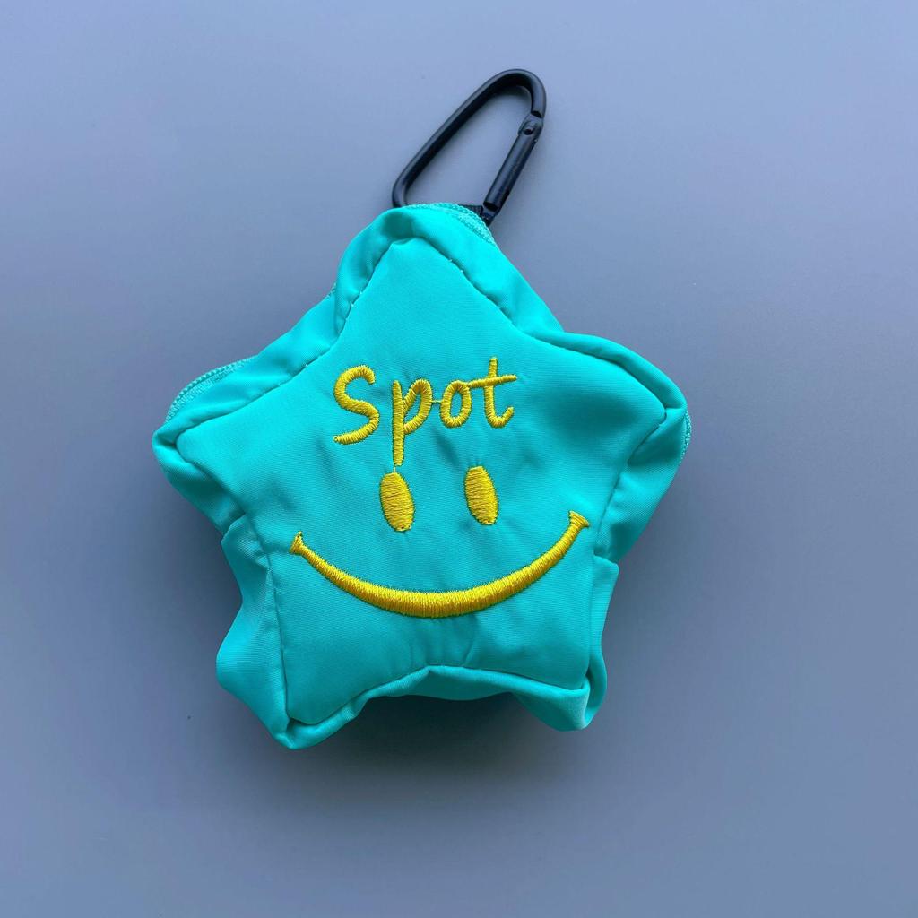 Căști Colorate & Pandantiv Portofel Monede Rucsac Mini cu Design Casă Ciupercă și Șnur pentru Telefon