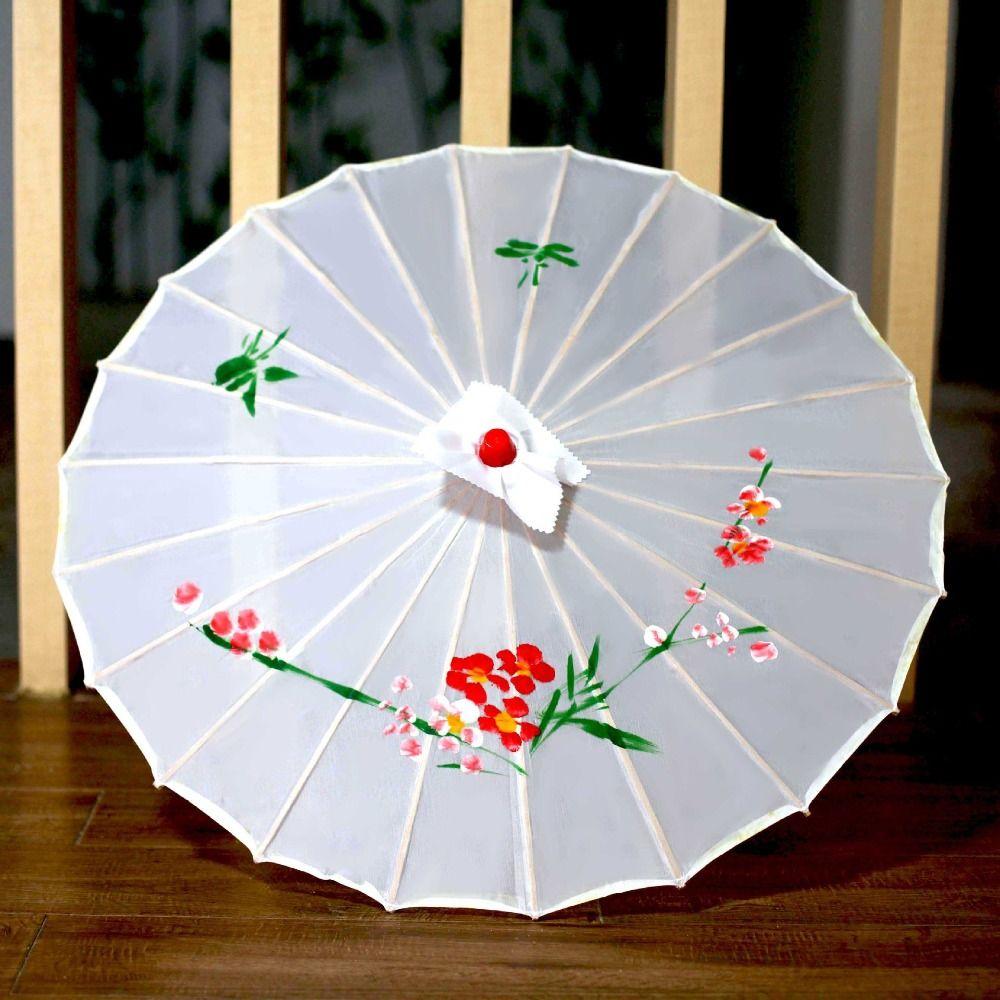 Classical DIY Painting Paper Umbrella Traditional Oil Paper Umbrella Dance Performance