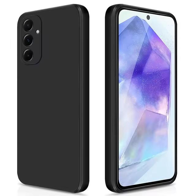 Funda For Samsung A55 5G Case For Samsung Galaxy A55 A54  A 55 5G Cover Funda TPU Cases Shockproof Liquid Silicone Soft Cover