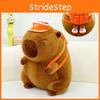 Backpack Basketball Capybara Plush Toy Cozy Kids Companion Stuffed Gift Animal