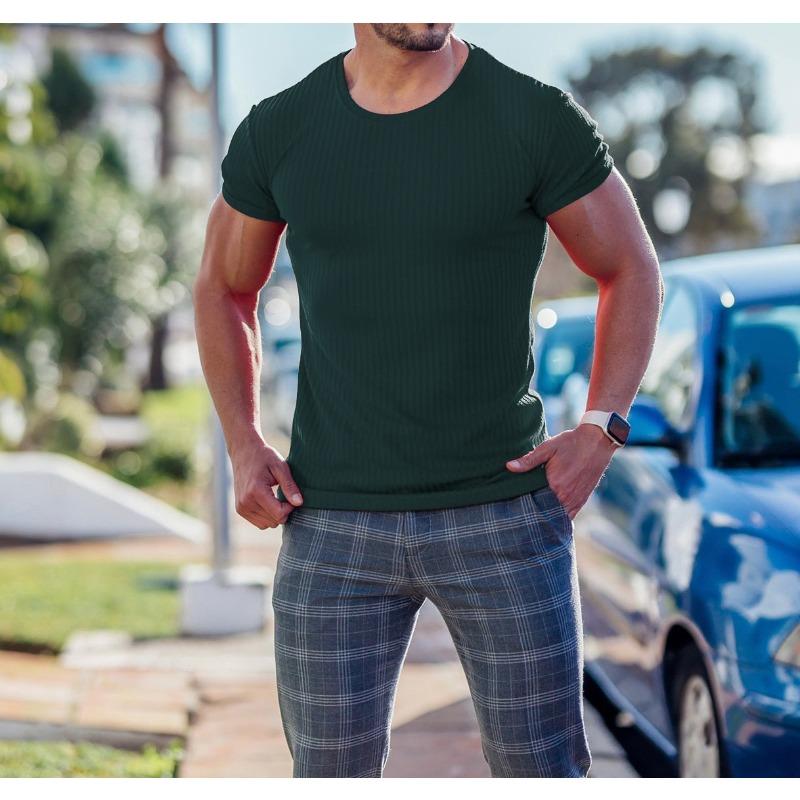 

Весна Осень Мода Водолазка Мужские Тонкие Свитера Повседневный Отворот Однотонный Pit Strip Slim Fit Свитера Мужские Водолазка Пуловер XL зелёный