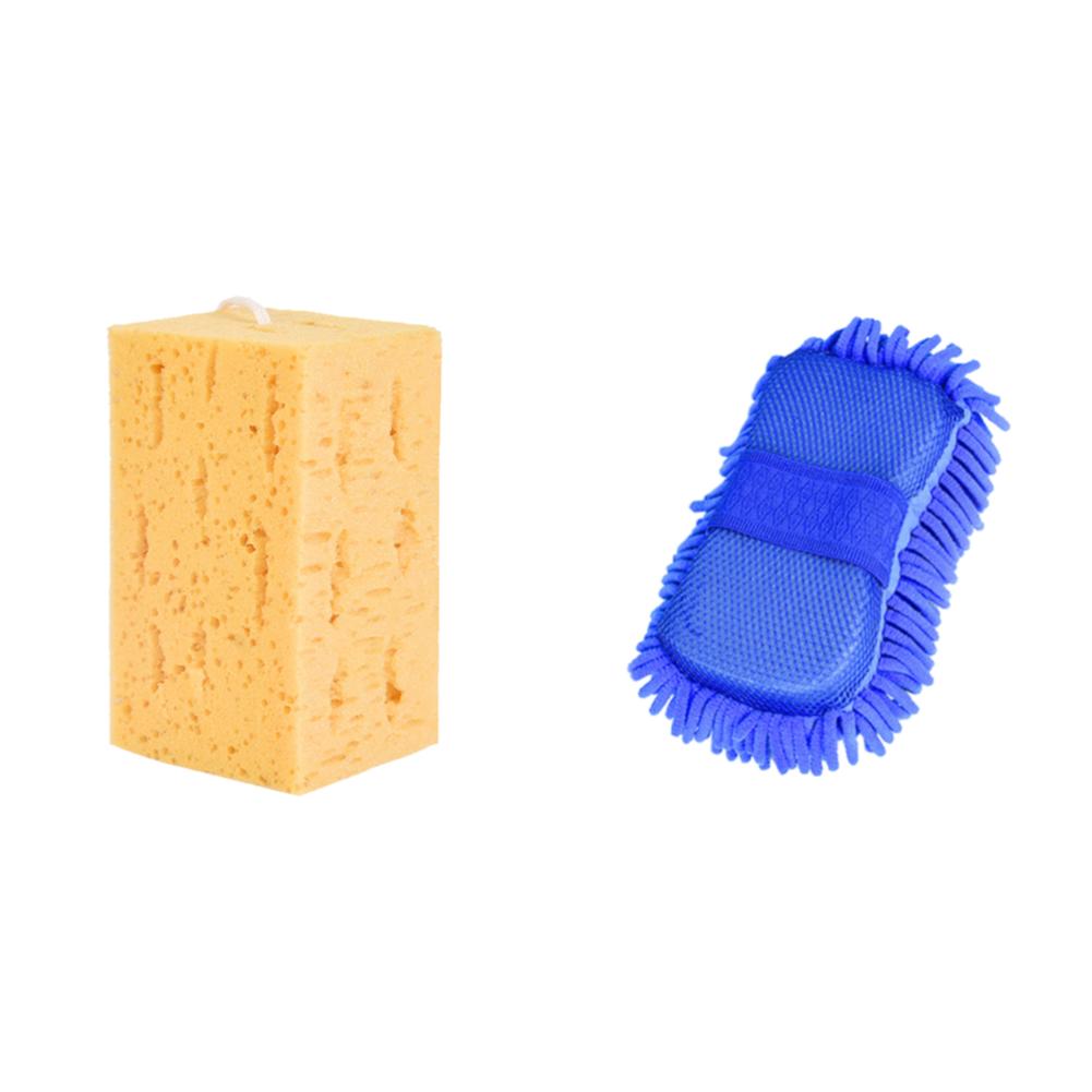 Car Wash Coral Sponge Block Absorpce vody Mytí auta Detailing Kartáč Pad Voštinové/Coral Nástroje na čištění auta Silná houba