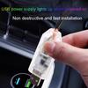 For Jetour x70 x70plus x95 t2 L9 X90 Car LED Ambient Light Dashboard RGB Hidden Lamp 64 colors USB App Remote Control 1.1m