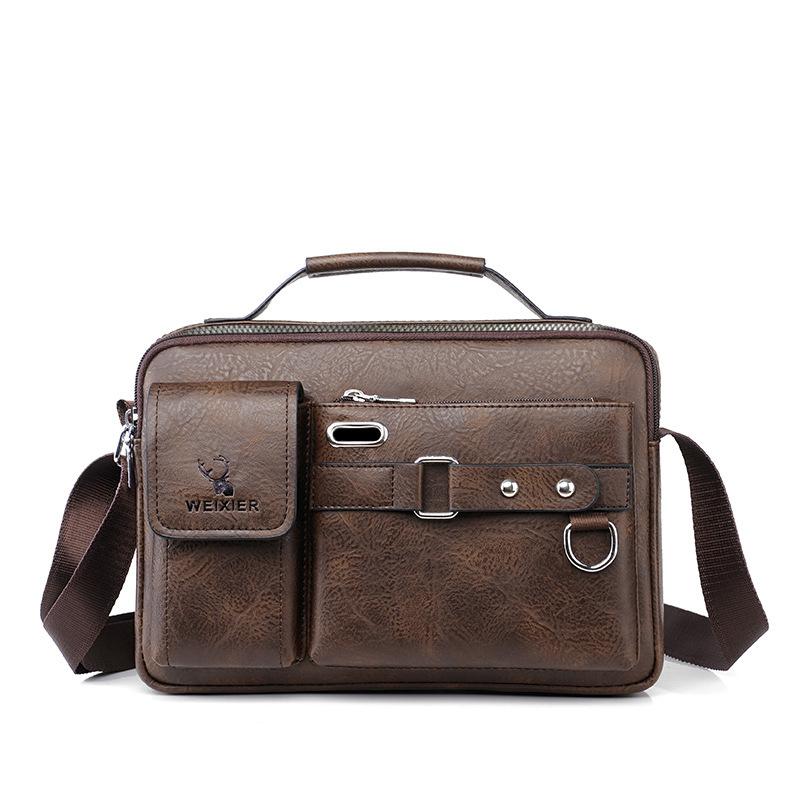 

Men s Shoulder Bag, Business Commuting Shoulder Bag, Men s High-end Style Shoulder Bag, PU Leather Bag, Men s Bag