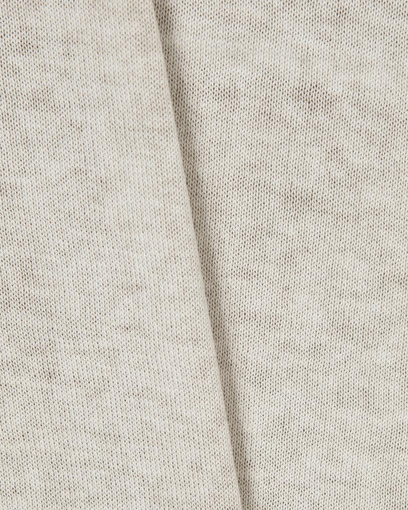 Diaendeukweseucheon Dyeing Washed Collar Knit Top / Beige