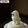 Ding Kiln Ceramic Lion Large Incense Holder Mist Smoking Steamers Incense Burners Aromatherapy Censer Tea Ceremony Ornaments