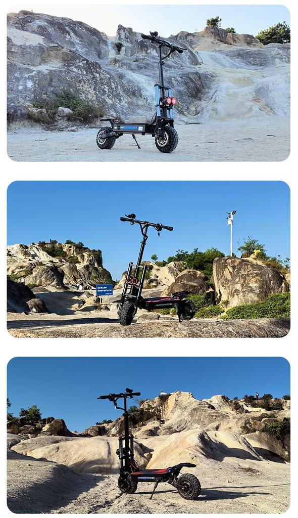 Elektroroller BOYUEDA S3-11 2*3000W Doppelmotor 60V38Ah Batterie Höchstgeschwindigkeit 85km/h Maximale Reichweite 120km