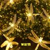 Solar Dragonfly String Lights Outdoor Waterproof Solar Lights Outdoor LED String lights8This type of outdoor waterproof decoration is suitable for