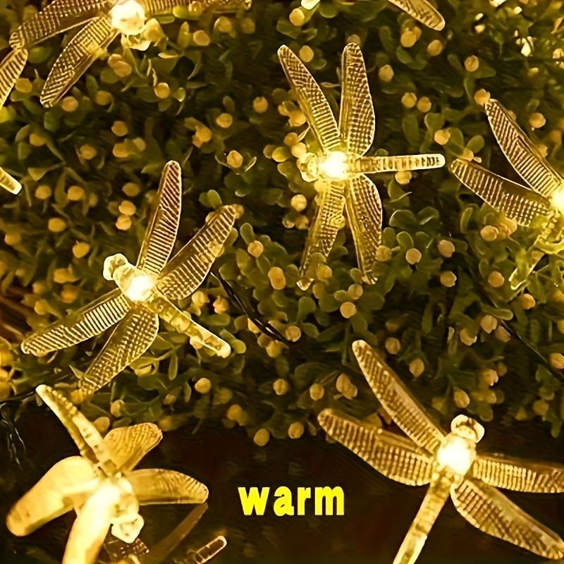 Solar Dragonfly String Lights Outdoor Waterproof Solar Lights Outdoor LED String lights8This type of outdoor waterproof decoration is suitable for