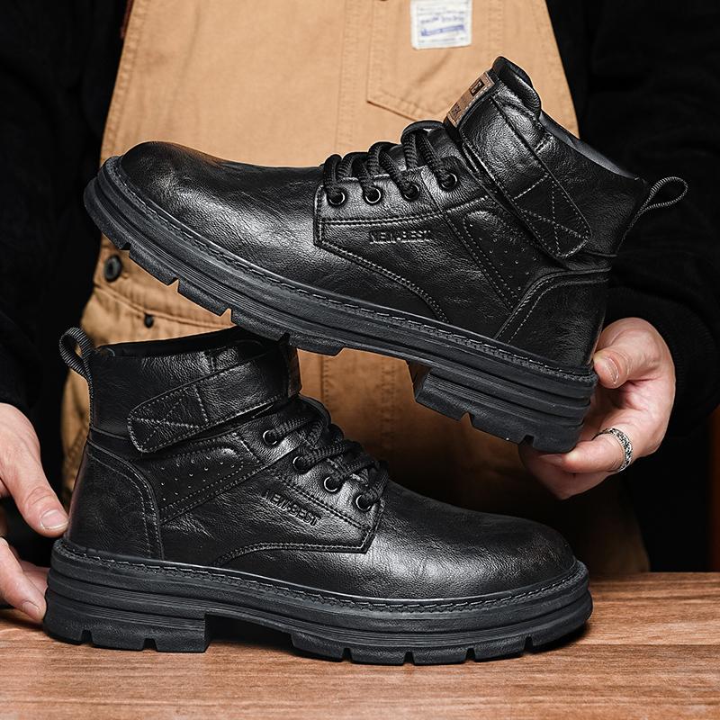 

Модная кожаная обувь Повседневная деловая обувь для мужчин Модная обувь для платья Tenis De Hombre Мокасины Мокасины Tenis Caballero Дизайнерские кроссовки 39 чёрный