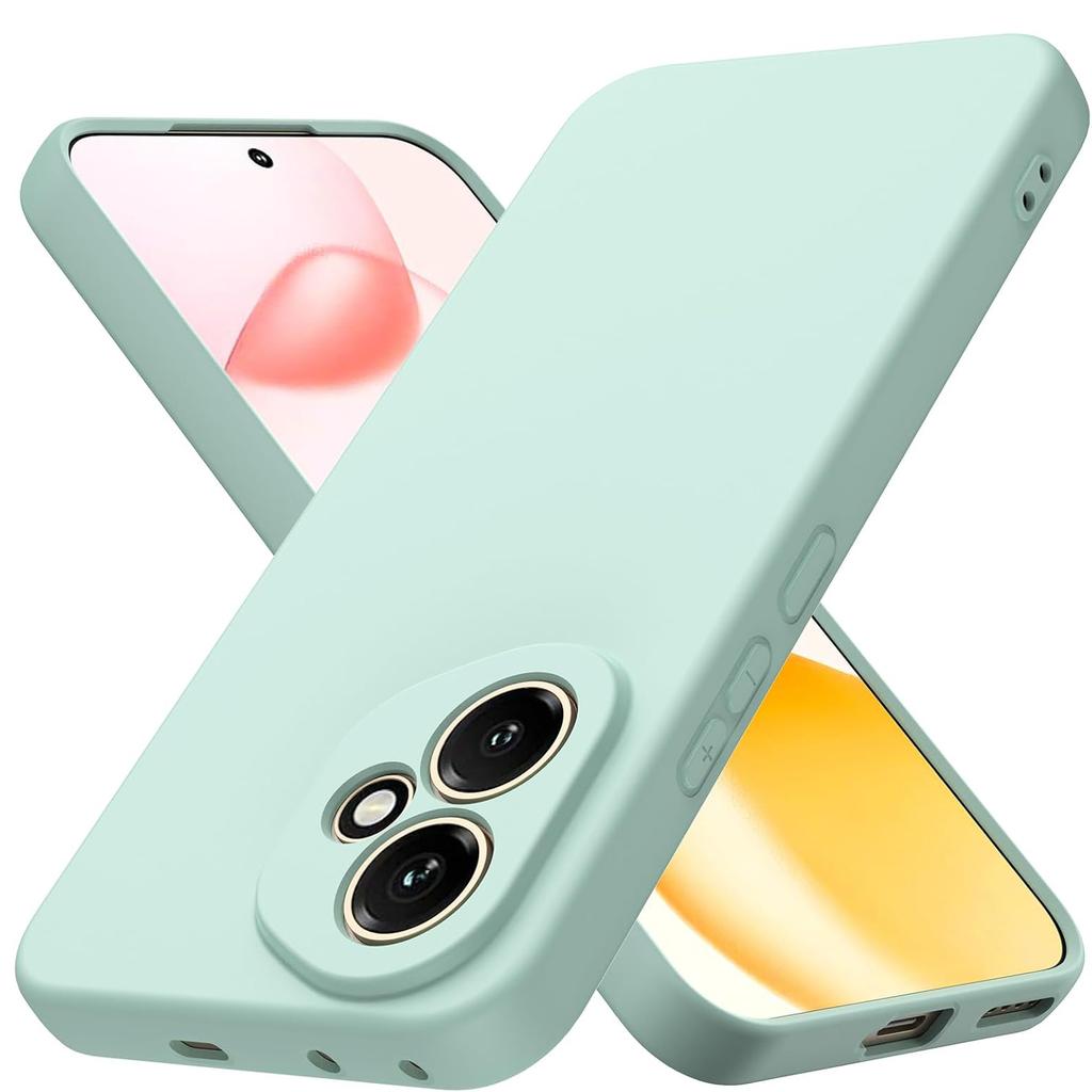 Soft Liquid Silicone Phone Case Anti-Knock Cover For Honor 400 / 400 Pro