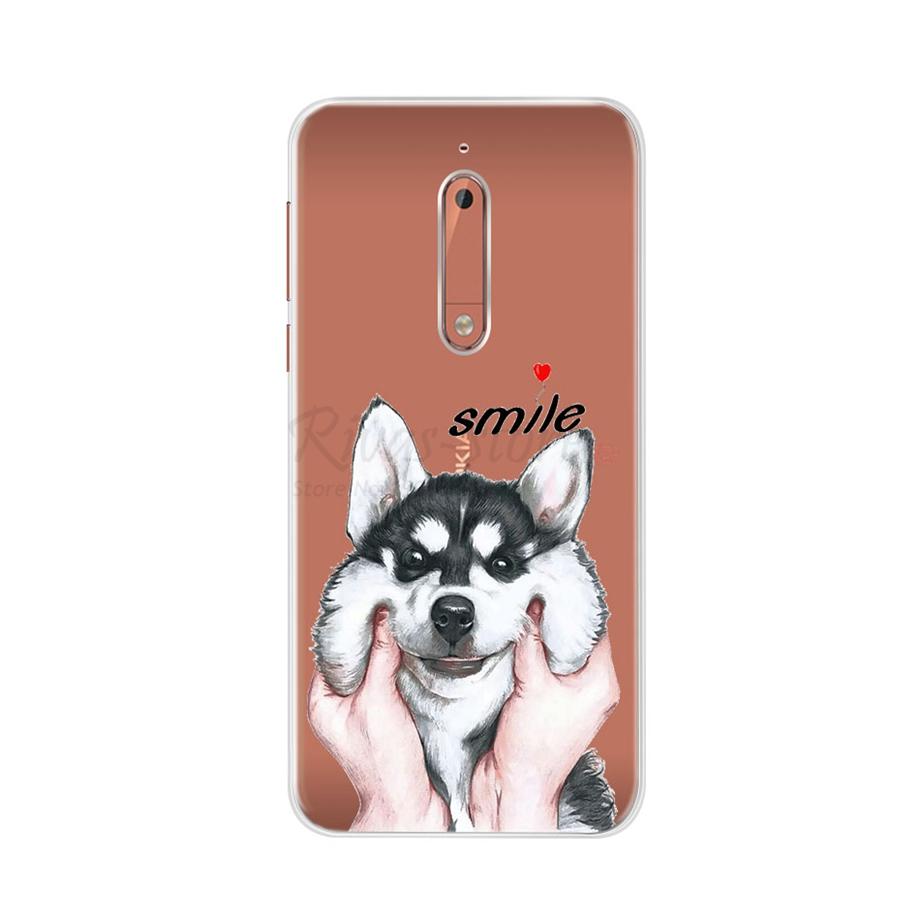 For Nokia 5 Case 5.2" Soft TPU Silicone Back Phone Cover Case For Nokia 5 Nokia5 2017 Cases TA-1024 TA-1053 TA-1044 Bumper Funda