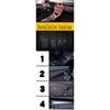 For Mercedes-Benz Classe GLC W205 X253  Car Interior Center Console Transparent TPU Protective Film Anti-scratch Repair Film