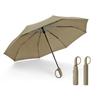 Folding Umbrella with Automatic Function Carabiner Large Folding Umbrella for Super Strong Suitable for Heavy Rainy and Typhoons Open/Close [Extra
