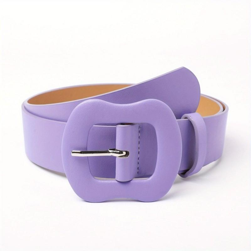 Stylish Korean Candy Color Women's Wide Waist Belt For Fashionable Dresses And Jeans