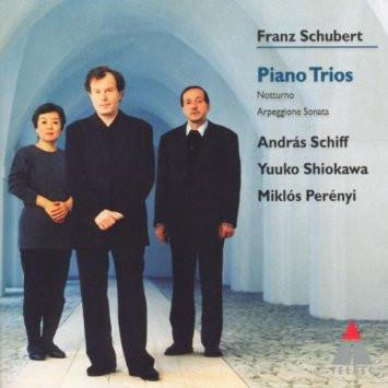 CD FRANZ SCHUBERT; ANDR?S SCHIFF - Piano Trio 1 & 2 / Notturno in E Fl 0630131512 Teldec 1997 Europe Classical Used