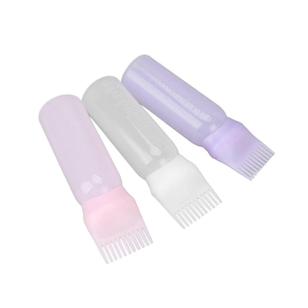 Hair Dye Applicator Comb Bottle - Root Touch-Up and Hair Coloring Tool