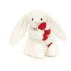 Bunny Bashful With Candy Cane Plush Doll Stuffed Animal Playroom Gifts Decor