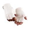 Cool Half Finger Gloves Punk Performance Gloves Fashion PU Driving Gloves  Hip-Hop