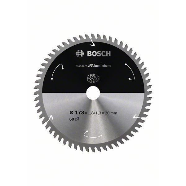 Lame de scie circulaire - Bosch - Standard for Aluminium - 173 mm - 60 dents - 20 mm alésage