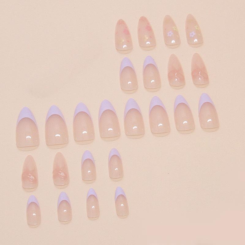 Fake Nails French Wearing Nail Three-Dimensional Bow Removable Nail Patch Flower Nail Patch Nail Patch
