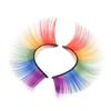 Fluffy Colored Lashes Natural Look Eyelashes Fake Eyelashes  for Christmas Cosplay Costume