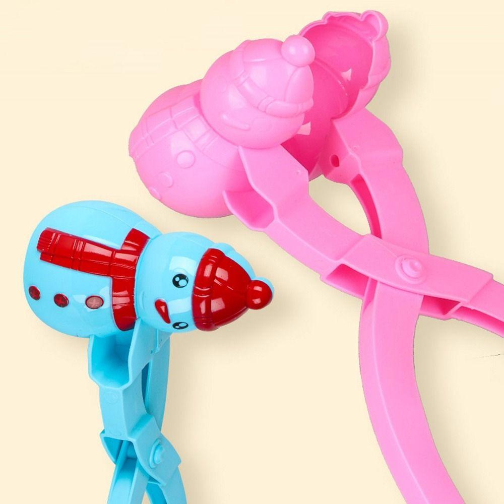 Wielostylowe Klipsy do Robienia Kul Śnieżnych Plastikowe Formy do Kulek Piaskowych i Śnieżnych Zabawki dla Dzieci Dorosłych