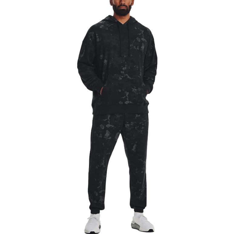 Under Armour Sweatshirts Men's Black Hooded Moderate Other 1377177-001