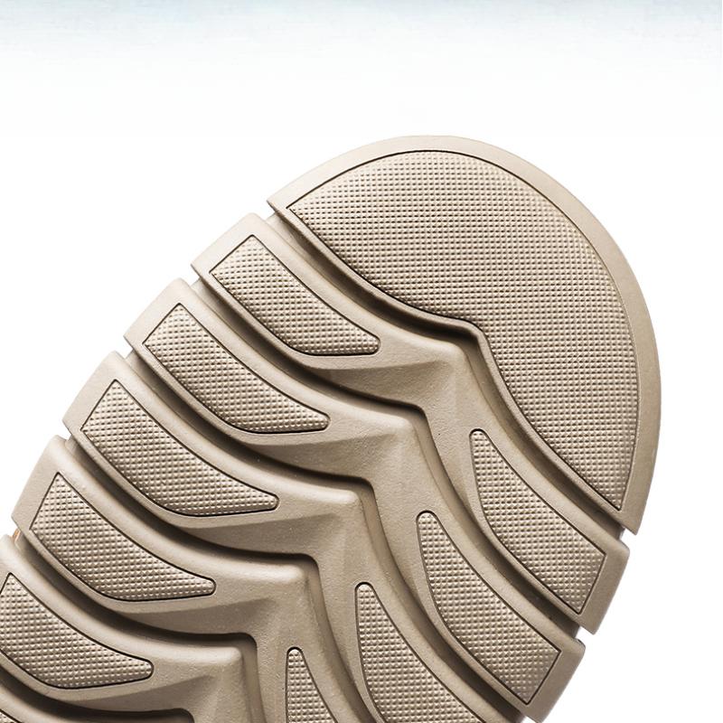 Handmade Men's High-top Boots Ankle Leather Shoes Outdoor Hiking Boots Sneakers Footwear Autumn & Winter