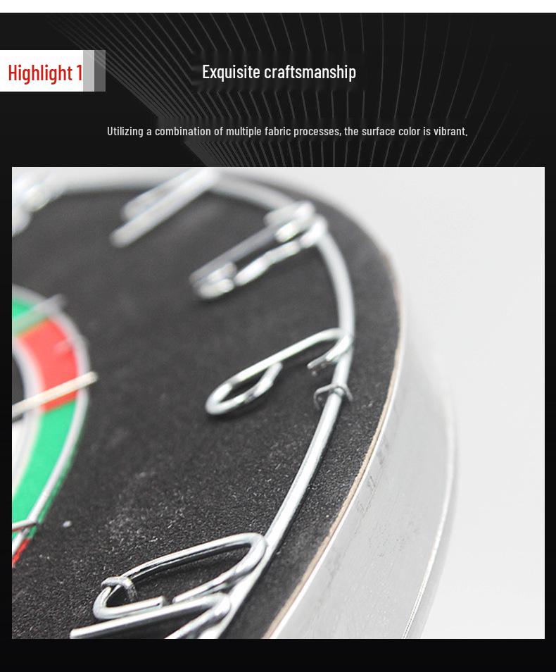 18-Inch Double-Sided Flocking Darts Board - Super Thick, Large Competition Set for Indoor Use