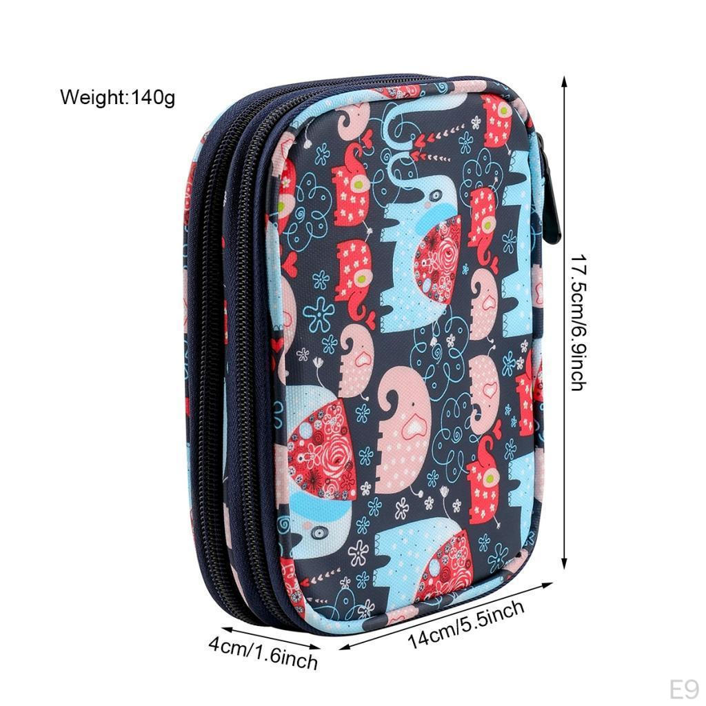 Portable Knitting Crochet Bag Storage Waterproof Yarn Case Organizer Sewing Accessories