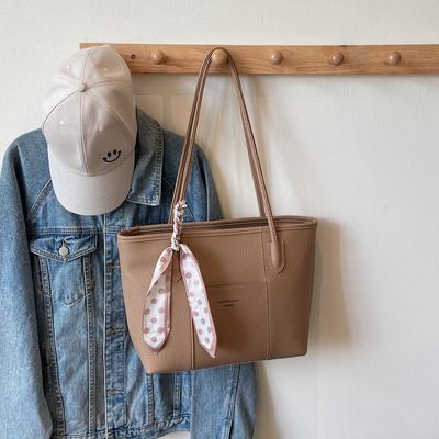 Borsa Tote alla Moda e Semplice di Grande Capacità, Borsa a Spalla Singola, Adatta per Lavoro e Pendolarismo Borsa da Donna