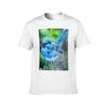 Baby Blue Fairy Wren TShirt Man T Shirts for Men Casual Cotton T Shirts Man 100 TShirt