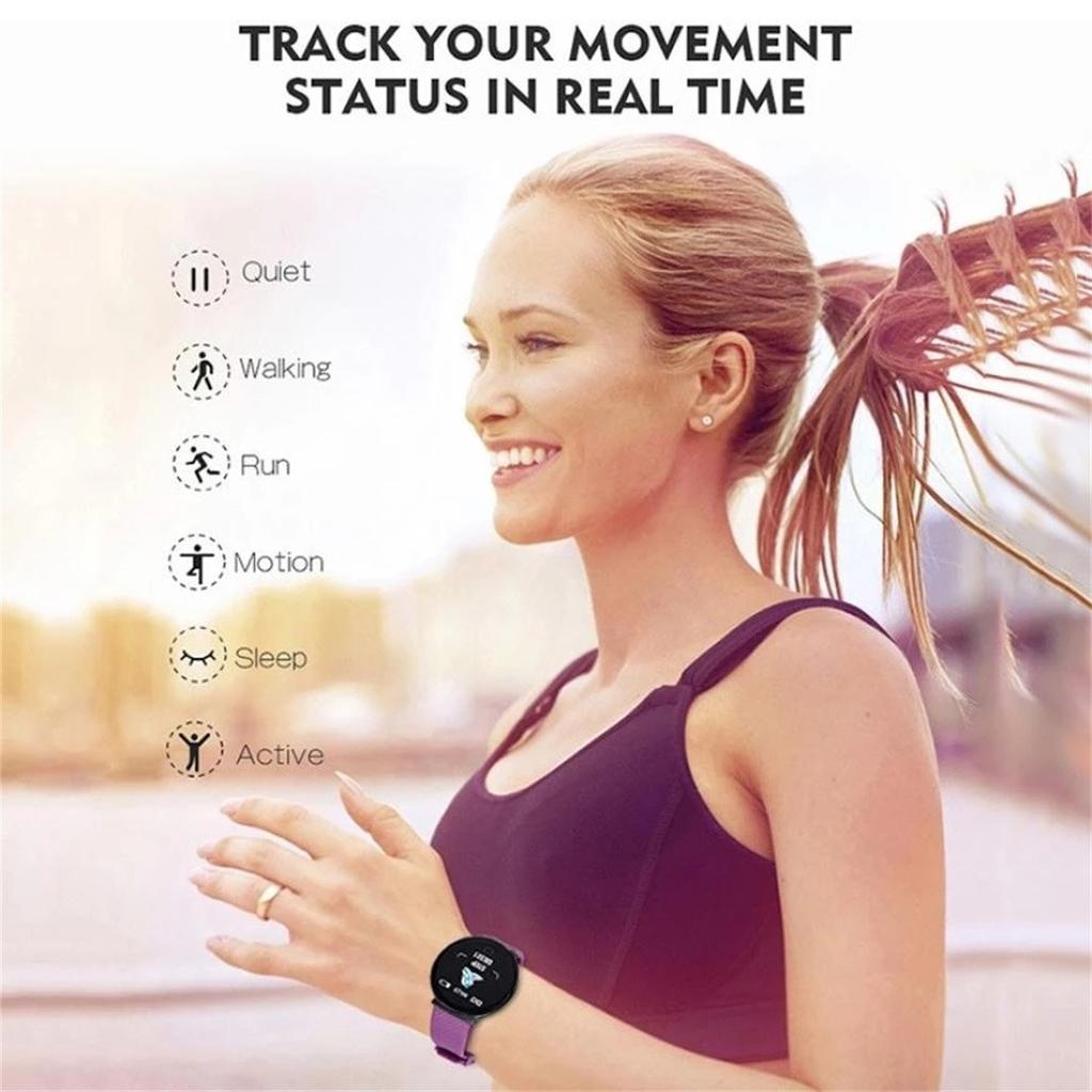 9S Smart Male Female Watch, Heart Rate, Blood Pressure, Compatible With Bluetooth, IP67 Water Proof Fitness Bracelet