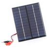 2W 12V Solar Panel Polycrystalline Silicon DIY Outdoor Portable Charger with Clip