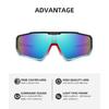 New ELAX 3Lens Set Fashionable Cycling Glasses Outdoor Sports Bicycle Goggles Windproof Protective Glasses