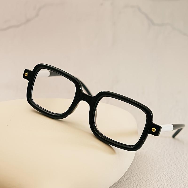 5PCS Óculos Femininos de Armação Grande com Proteção contra Luz Azul e Radiação Óculos Masculinos Proteção para os Olhos Moda Quadrada Óculos