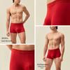 Bananain Men's Red Plan 3-Series Antibacterial Boxer Briefs 3-Pack Gift Set