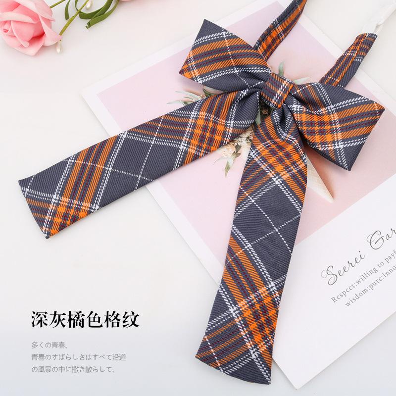 Japanese And Korean Version Of Female Collar Flower College Wind Ribbon Free Jk Bow Bow Graduation Photo Men'S Tie Sailor Suit Tide