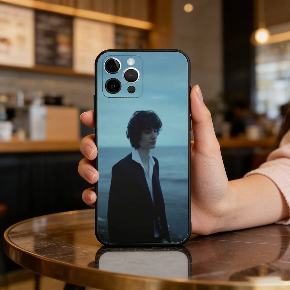 Singer S-Sombr-BR Phone Case For iPhone 17,16,15,14,13,12,11 Plus,Pro Max,Soft Silicone Black Cover