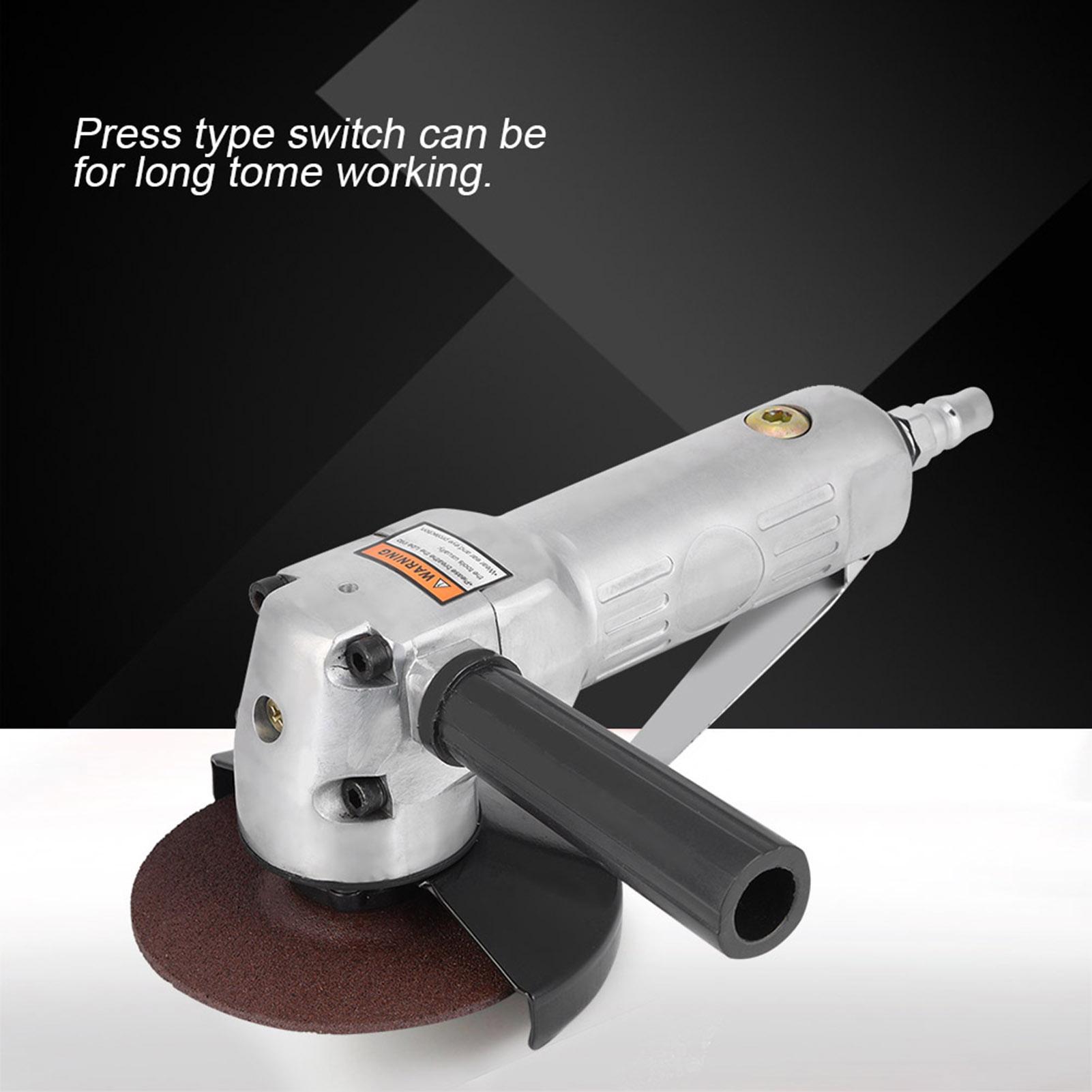 

4in Sanding Pad Angle Grinder Polisher Pneumatic Grinding Polishing Tool 11000rpm